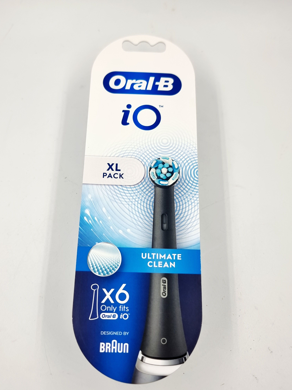 Сменные насадки для зубных щеток iO Ultimate Clean Black Сменные щетки, 6 шт (Германия)
