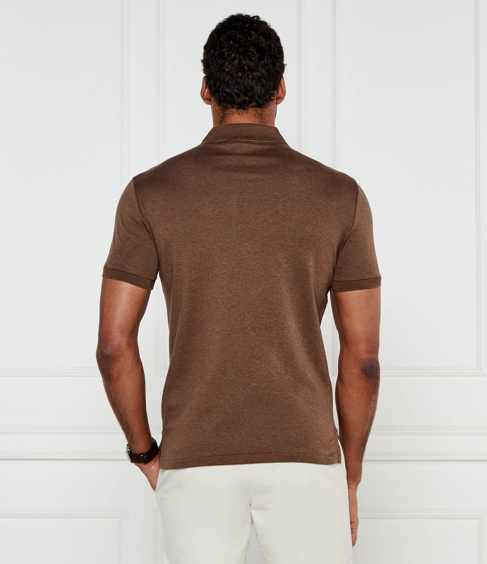 Поло POLO RALPH LAUREN - коричневый(710704319)
