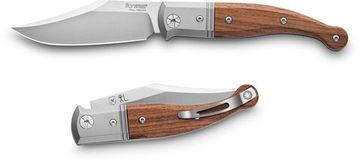 Складной нож Lion Steel "Gitano" L/GT01 ST c клинком из стали Сталь Niolox 1.4153.03 (SB1 steel) рукоять дерево (Сантос)