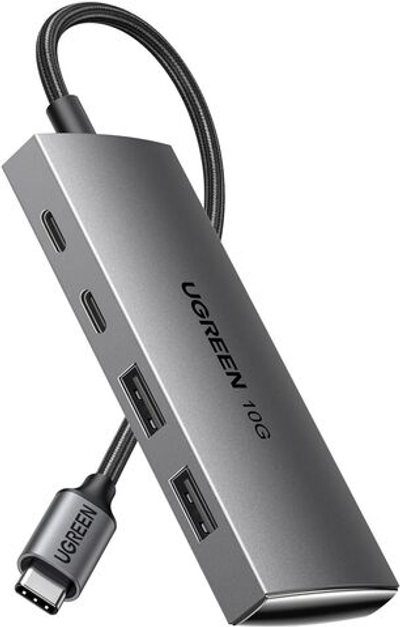 USB-C 3.2 HUB 2xUSB 3.2 + 2xUSB-C 3.2, 0.15m UGREEN 30758