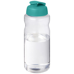 Спортивная бутылка H2O Active® Big Base объемом 1 л с откидывающейся крышкой