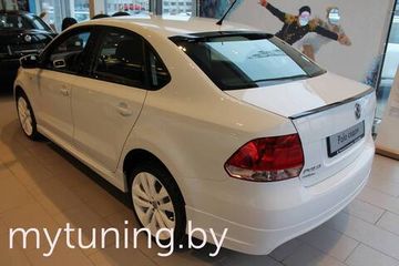 Накладка заднего бампера для Volkswagen Polo sedan