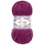 Пряжа Alize (Ализе) Velluto / уп.5 мот. по 100 г, 68м, 111 сливовый