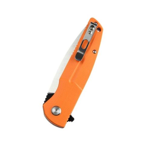 Складной Нож Bestech Fin сталь 14C28N, рукоять G10 оранжевая (арт. АМ-BG34B-2)