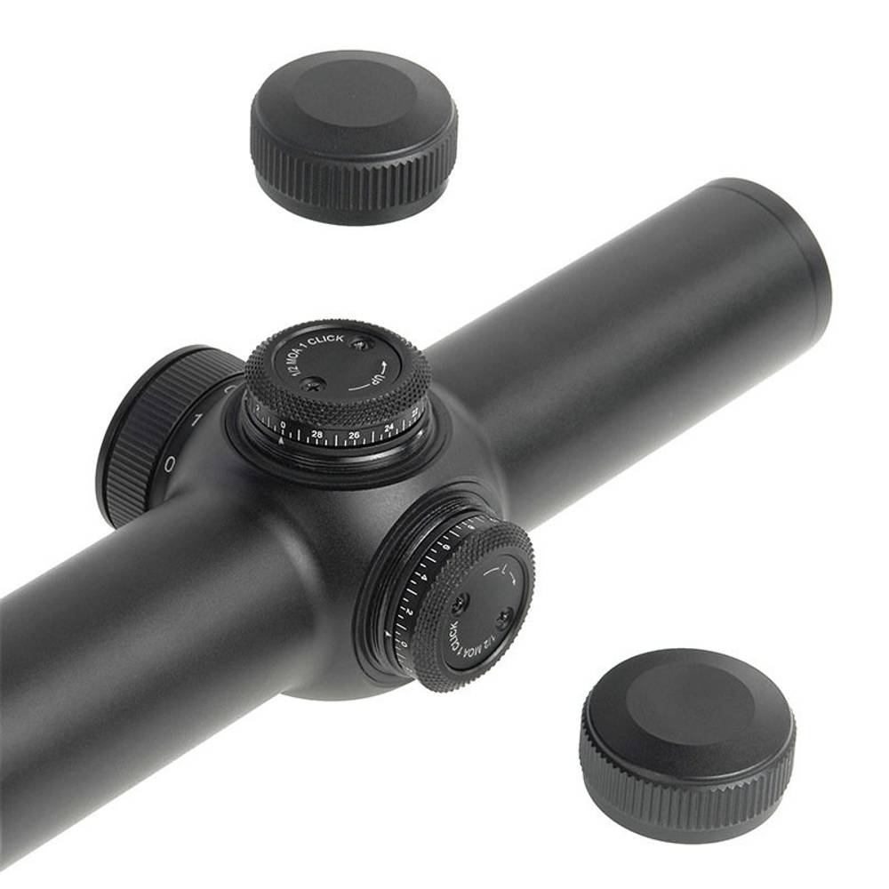 Оптический прицел Veber Black Russian 1-8x24 TSS RG ( Сетка FireDot 4 / с подсветкой )