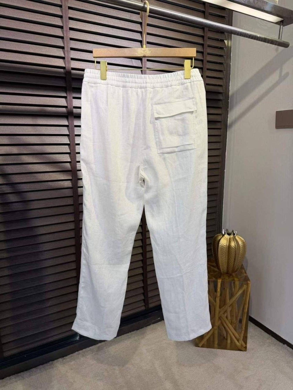 Льняной костюм Zegna