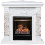 Каминокомплект Real Flame Athena Corner GR с очагом 3D Olympic (угловой)