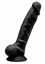 Черный фаллоимитатор SILEXD Model 1 7’’ - 17,5 см. (Цвет: черный)