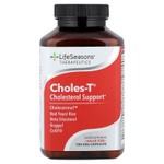 LifeSeasons, Choles-T®, добавка для поддержки уровня холестерина, 180 растительных капсул