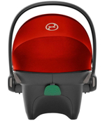 Коляска Cybex Talos S Lux TPE complete Aton S2 Hibiscus Red Base One 4 в 1 Stormy Blue с дождевиками