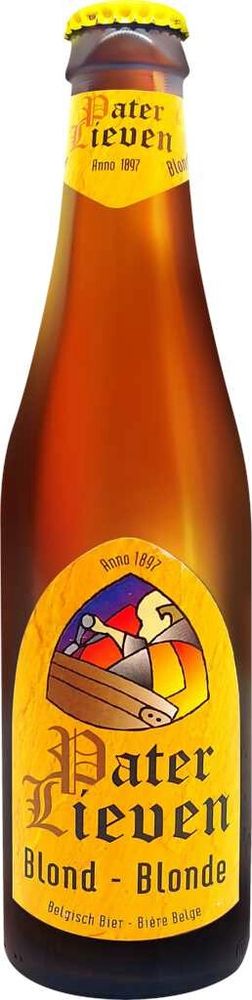 Пиво Патр Ливен Блонд / Pater Lieven Blond 0.33 - стекло