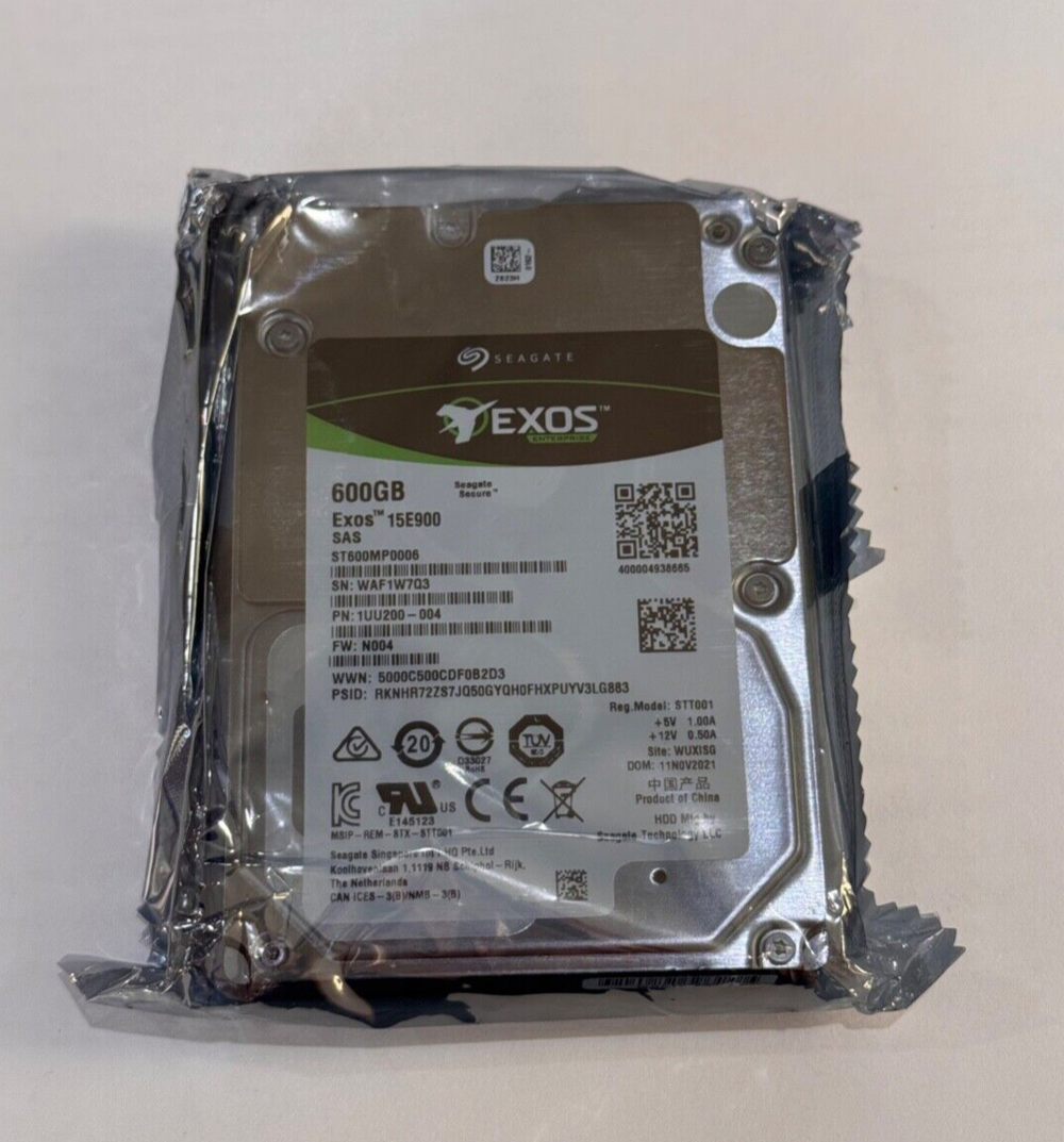 Жесткий диск Seagate Exos 600GB ST600MP0006 15K, 256 MB Cache, 12Gbps 2.5" SAS Hard Drive HDD