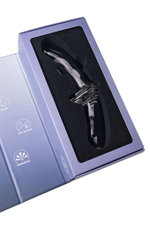 Прозрачный двусторонний стеклянный фаллоимитатор Satisfyer Double Crystal - 19,5 см. (Цвет: прозрачный)