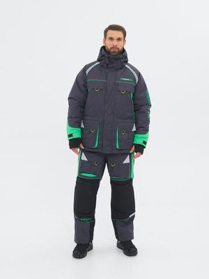 Костюм зимний Yakutia ткань Galaxy Breathable цвет Тёмно-серый