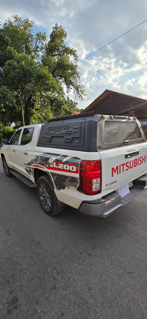 Алюминиевый трёхдверный кунг для пикапа Mitsubishi L200 2015+