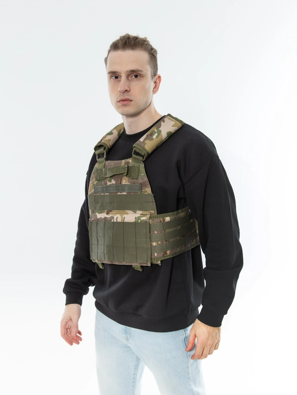 Жилет тактический Assault molle мультикам