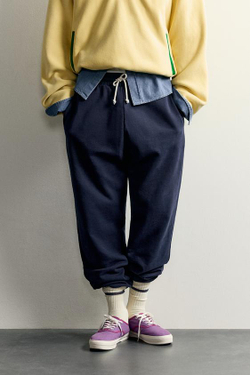 ZARA - FRUIT OF THE LOOM™ ХЛОПКОВЫЕ ДЖОГГЕРЫ, ТЕМНО-СИНИЙ