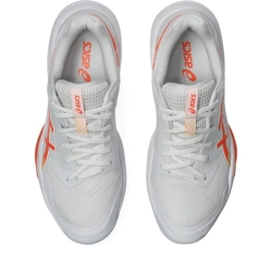 Женские кроссовки для бадминтона/сквоша Asics Sky Elite FF 3 - white/vivid coral