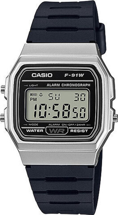 унисекс наручные часы Casio F-91WM-7A