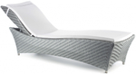 Шезлонг плетеный с матрасом Tagliamento Sun Lounger