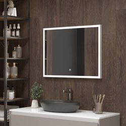 Зеркало "Frame silver standart" 900x700