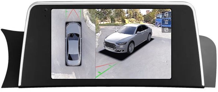 Магнитола для BMW X3 F25 2010-2012 CIC (рамка тип 2) - Teyes CC3-2K-360 монитор 9.5" 2K QLED на Android 10, Быстрая, CarPlay, 4G SIM-слот, 4 камеры в комплекте