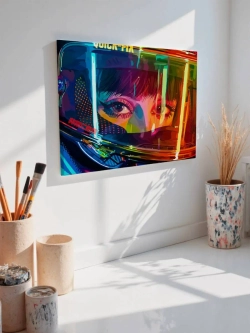 Картина на стену 40 X 50 Киберпанк аниме