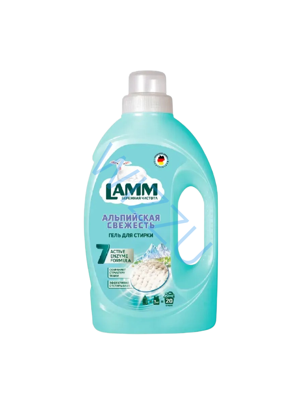 Lamm Гель для стирки Жидкое Альп свежесть 1,3 кг