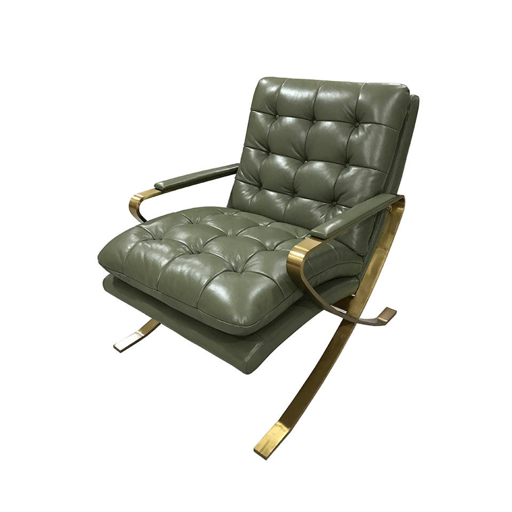 Кресло Roomers C0251-1D/B135#Green