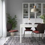 Подушка на стул IKEA ALVGRASMAL (АЛВГРАСМАЛ), Красный, 33x33 см