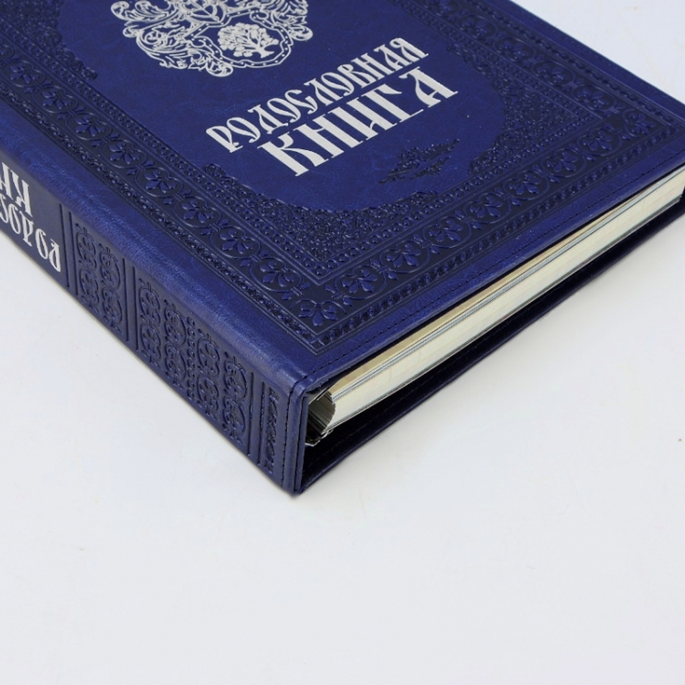 Альбом-книга Родословная "Художественная", синий PM-007-СИ