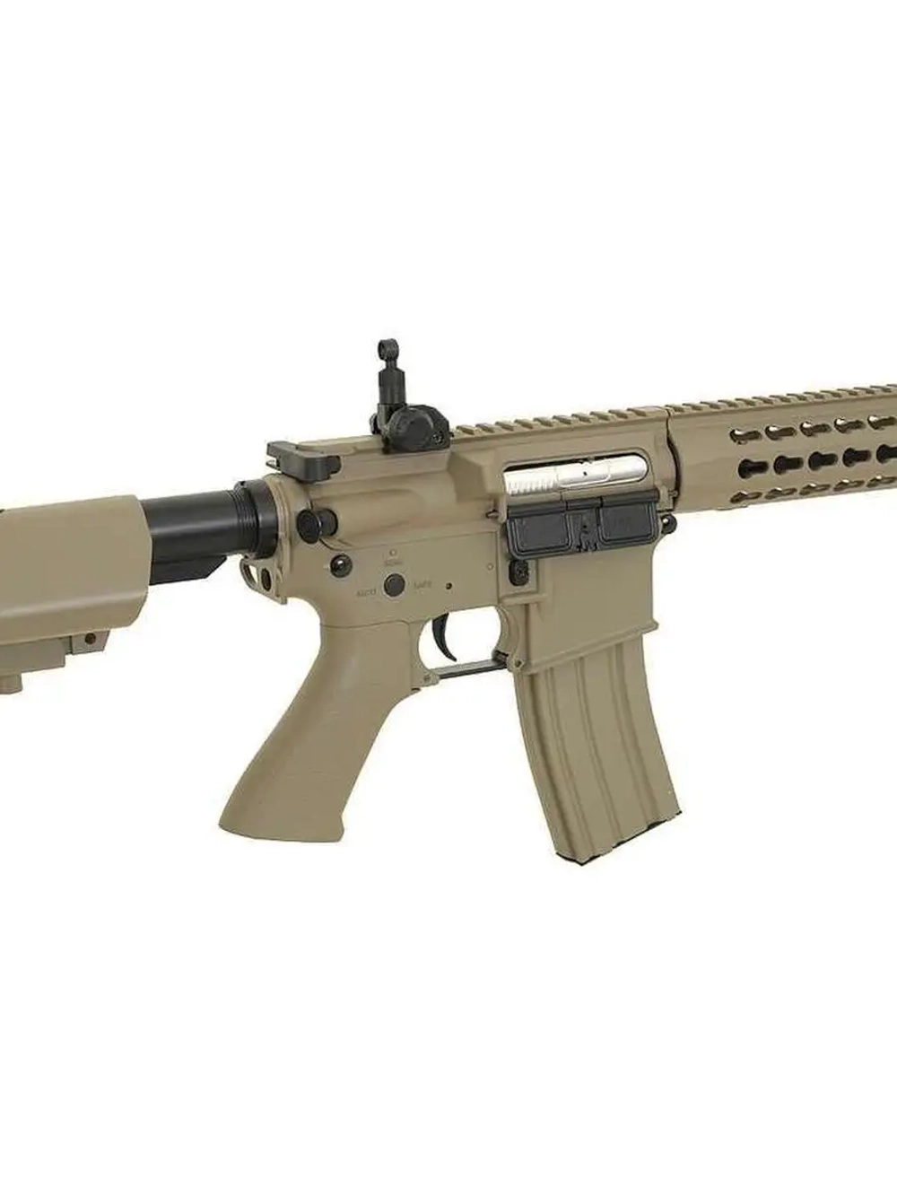 Страйкбольный автомат (Cyma) CM515TN M4SR16 TAN ABS-пластик