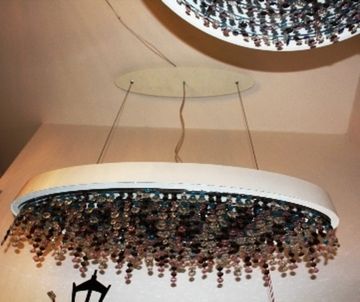 MASIERO Ola oval pendant