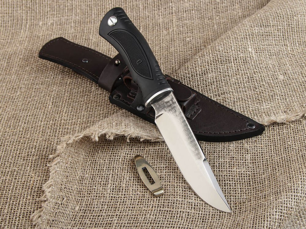 Нож трансформер "Енот", сталь Bohler N690, рукоять резина
