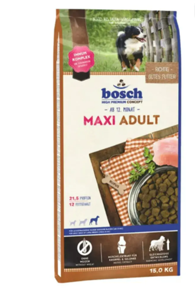 Bosch Maxi Adult (Бош Макси Эдалт) корм для крупных собак сухой Maxi Adult 15 кг