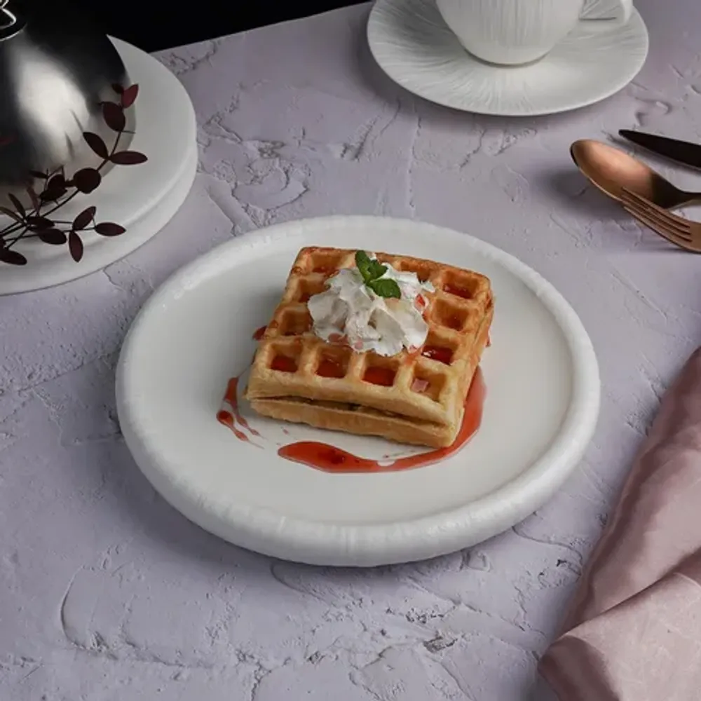 Блюдо круглое d 22,6 см h3 см White Moon P.L. Proff Cuisine [4]