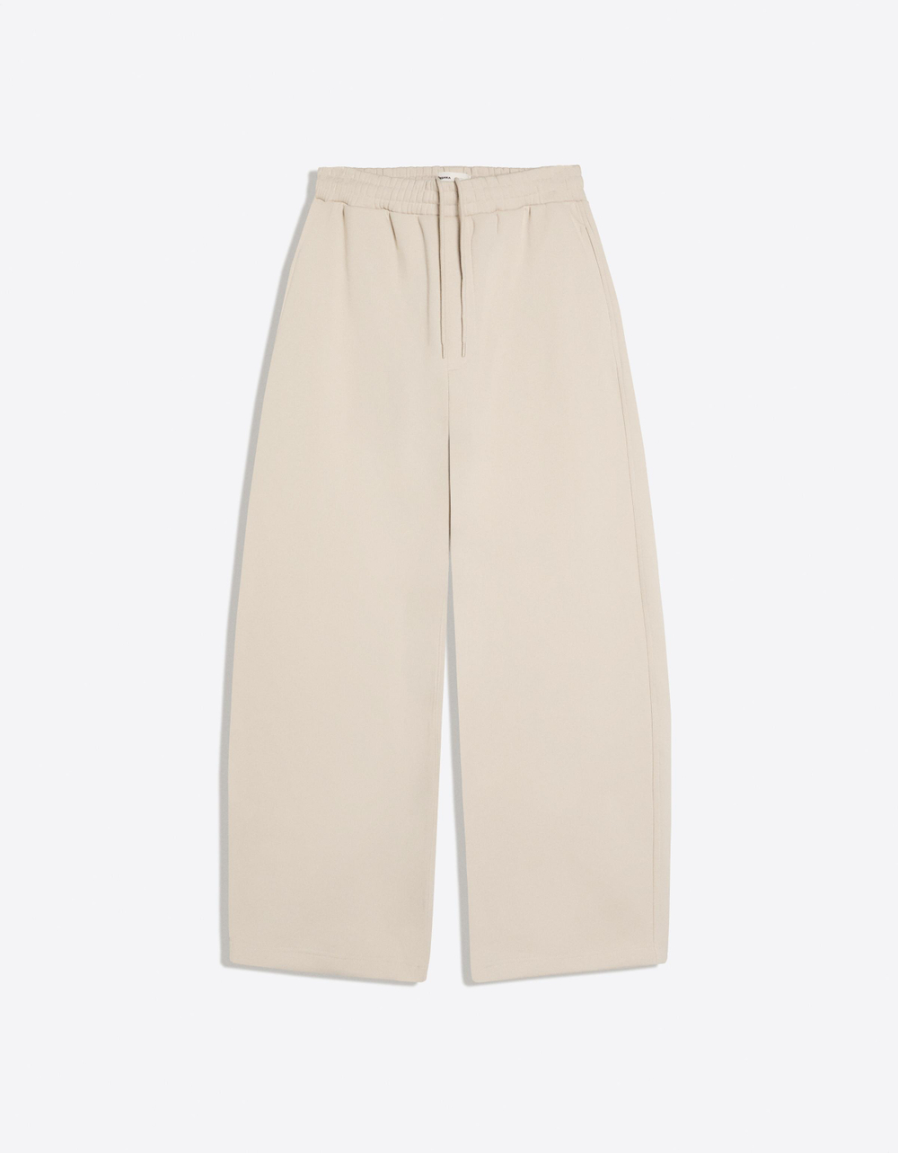 Мужские брюки balloon fit из смягчённого хлопка - BERSHKA