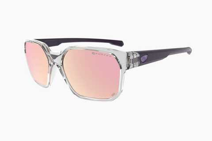 Спортивные очки Demetz Evolve / Crystal / Matt Grey V. Grey Polarized Mirror Pink Cat.3