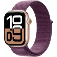 Умные часы Apple Watch S10 42 мм, Rose Gold Aluminium, Plum Sport L