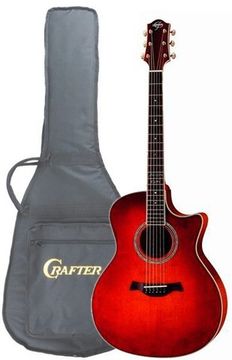 Гитара электроакустическая CRAFTER Richmond 88-GAE VTG Чехол