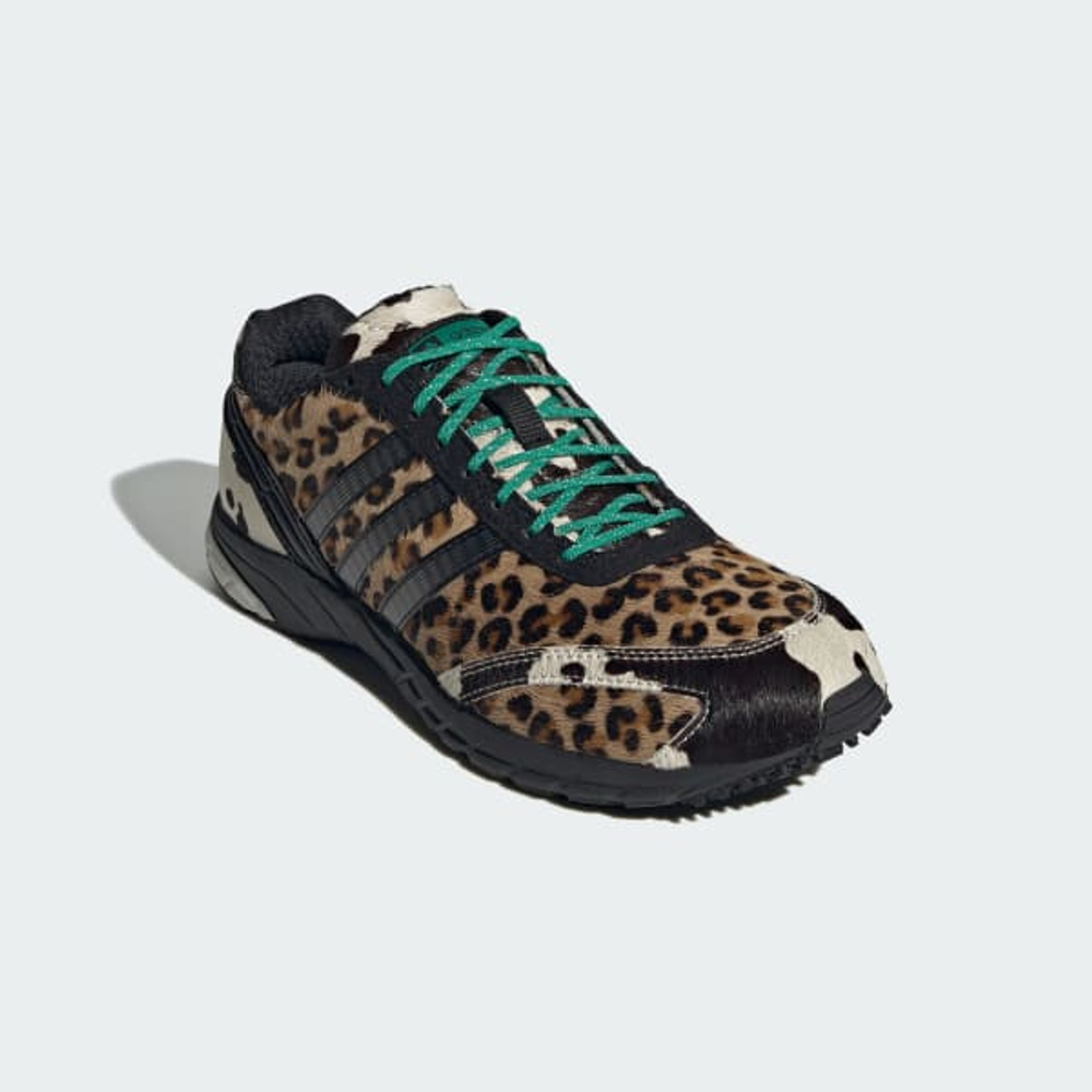 ADIDAS Кроссовки Adizero Adios OG с анималистическим принтом, черный/белый