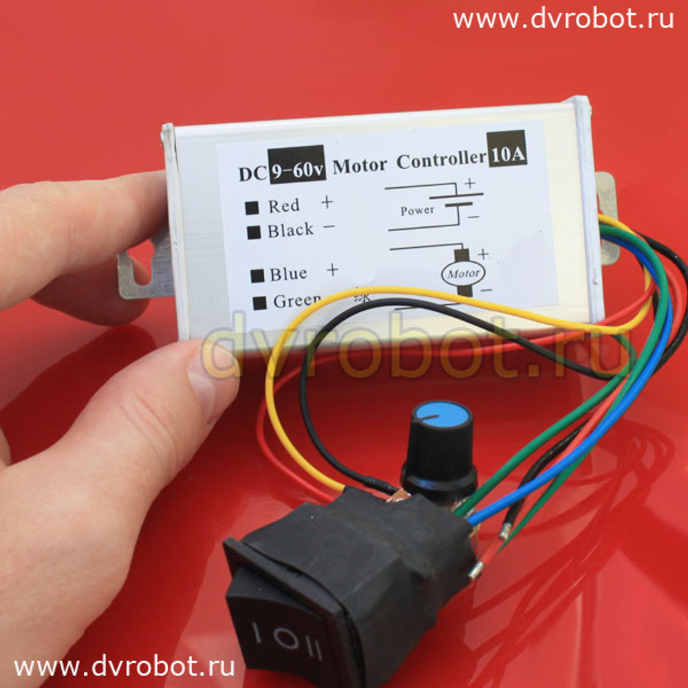 Регулятор ШИМ 9В-60В/10A