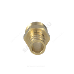 Муфта для PE-X труб радиальная латунь Дн 40х1 1/2" НР РОС GX107ACY077