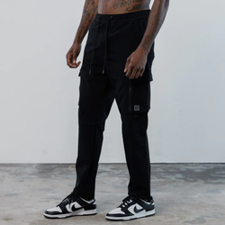 Штаны STRUTT Mineral Cargo Pants Black
