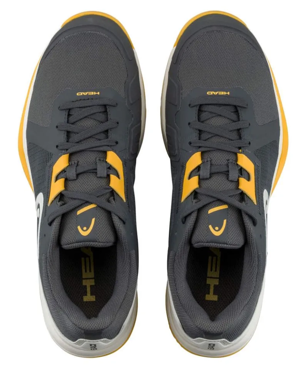Мужские теннисные кроссовки Head Sprint Team 3.5 - dark grey/banana