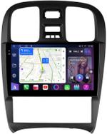 Магнитола для Hyundai Sonata 4 2001-2013 - FarCar S400-TS18 монитор 9.5" QLED на Android 14, CarPlay, 4G SIM-слот