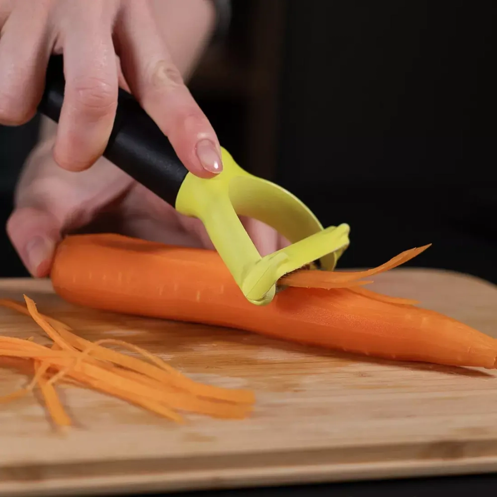 Овощечистка и овощерезка 2-в-1 16.5см Trebonn Kitchen Tools
