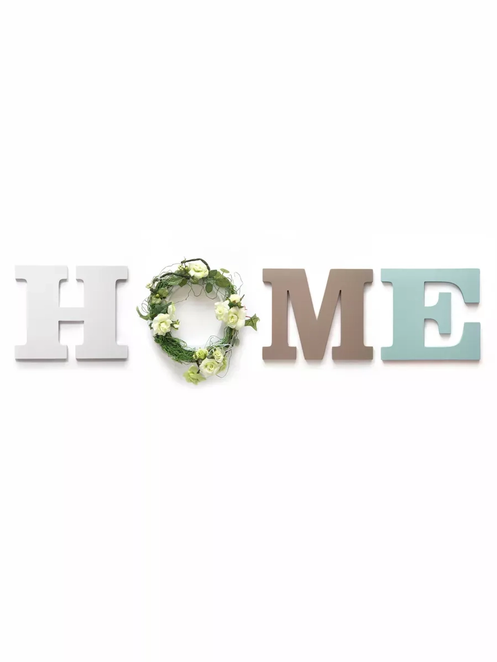 Декор на стену буквы "HOME"
