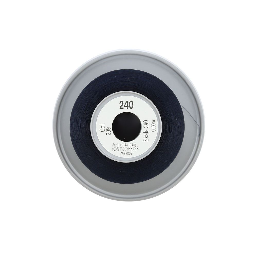 Нитки некрученые Gutermann Skala 240 (5000 метров), 1 кат. | 339 т.чернильно-синий