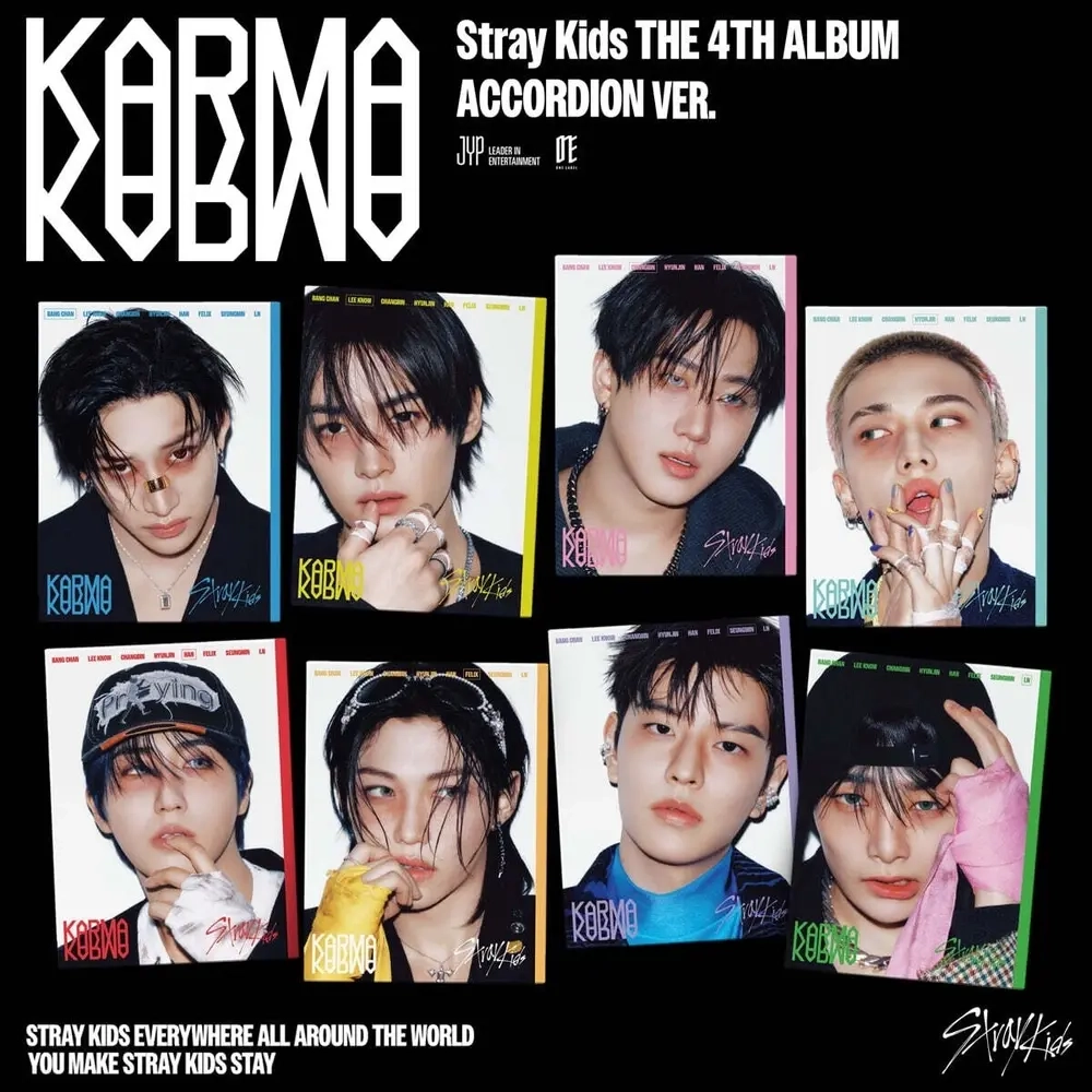 Альбом Stray Kids - 4th Album [KARMA] (ACCORDION Ver.)